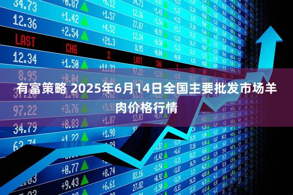 有富策略 2025年6月14日全国主要批发市场羊肉价格行情