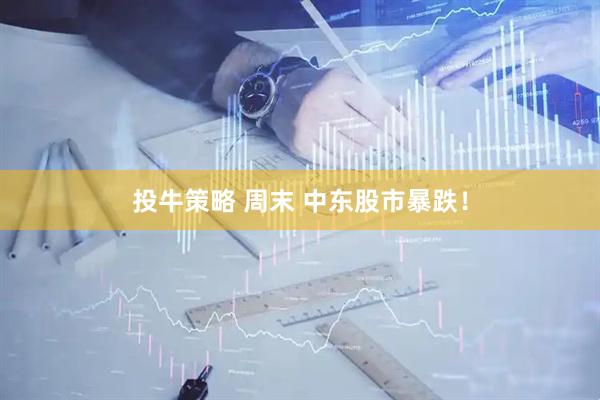 投牛策略 周末 中东股市暴跌！