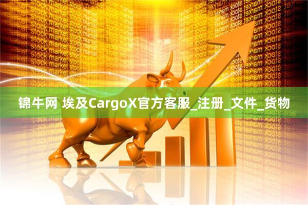 锦牛网 埃及CargoX官方客服_注册_文件_货物
